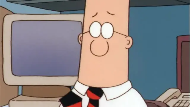Dilbert, who has "The Knack"