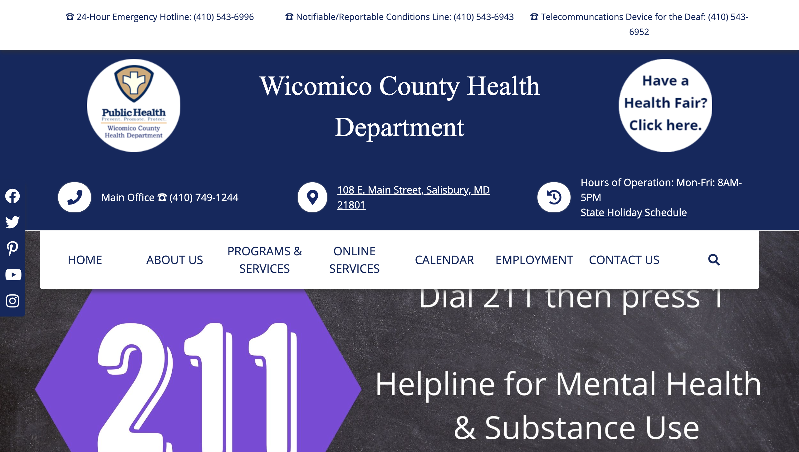 homepage