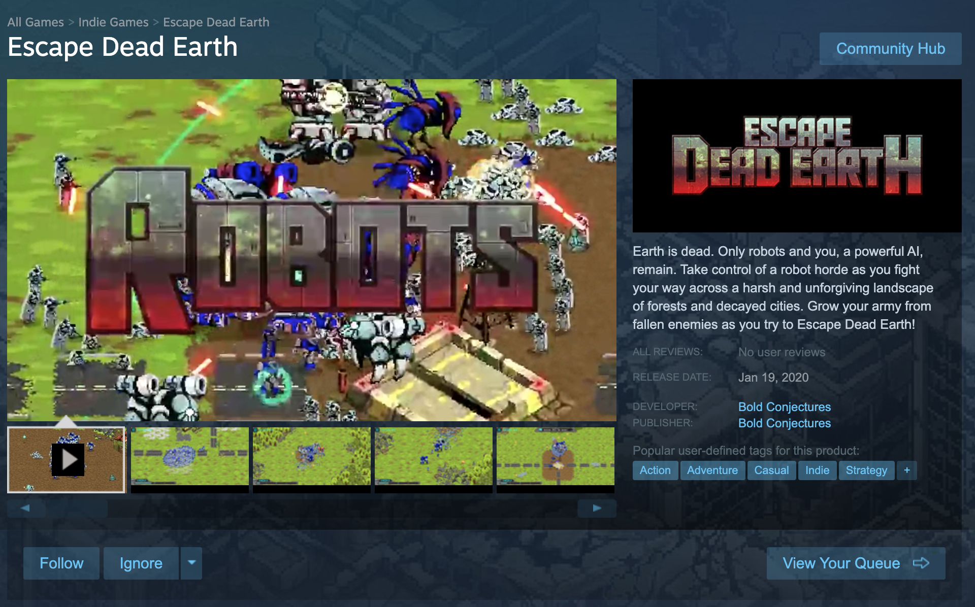 escape dead earth steam store screenshot